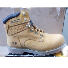 Hot Sale Feet Protective PU Leather Calçado Worker Safety Shoes